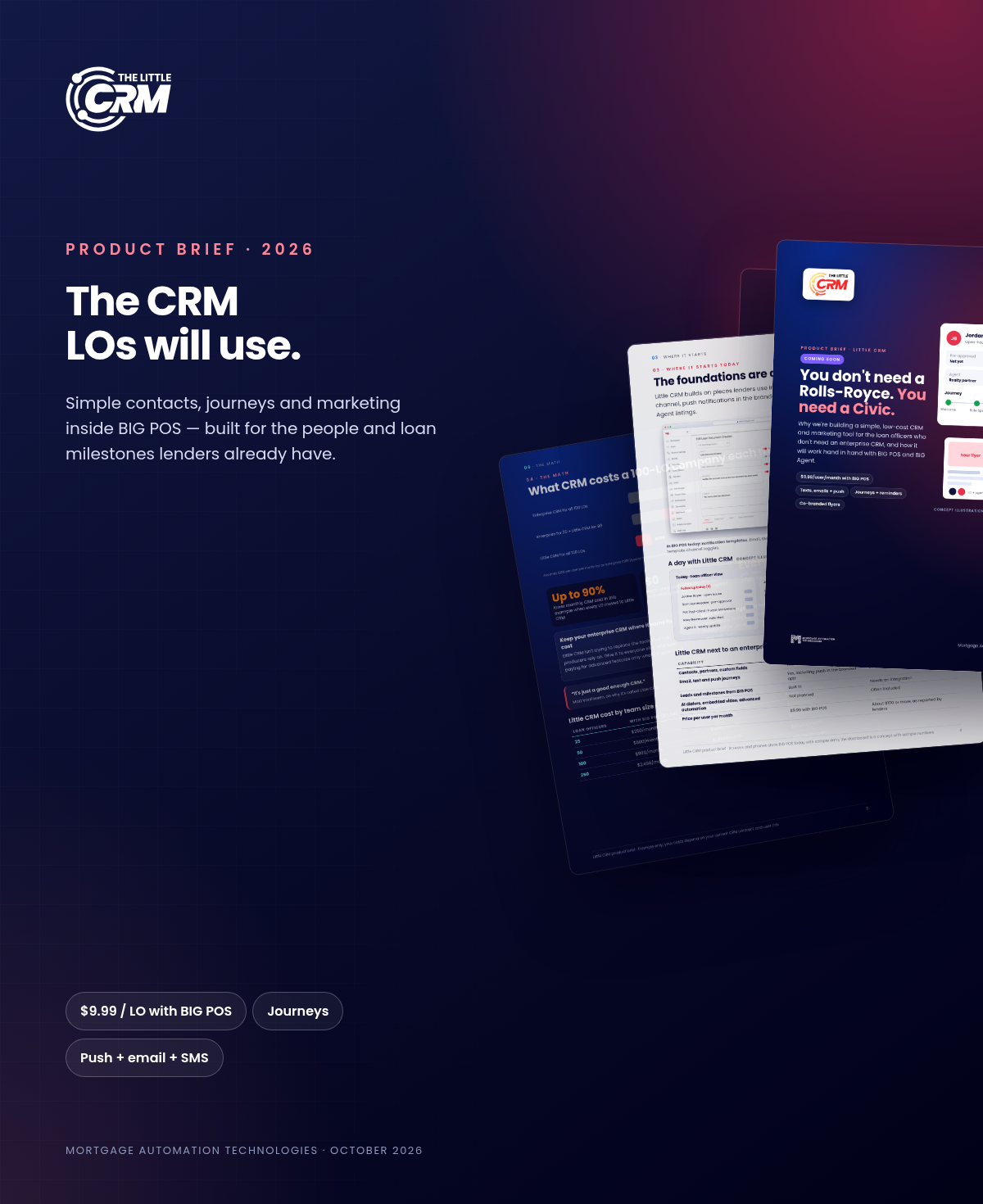 The Little CRM Brief cover